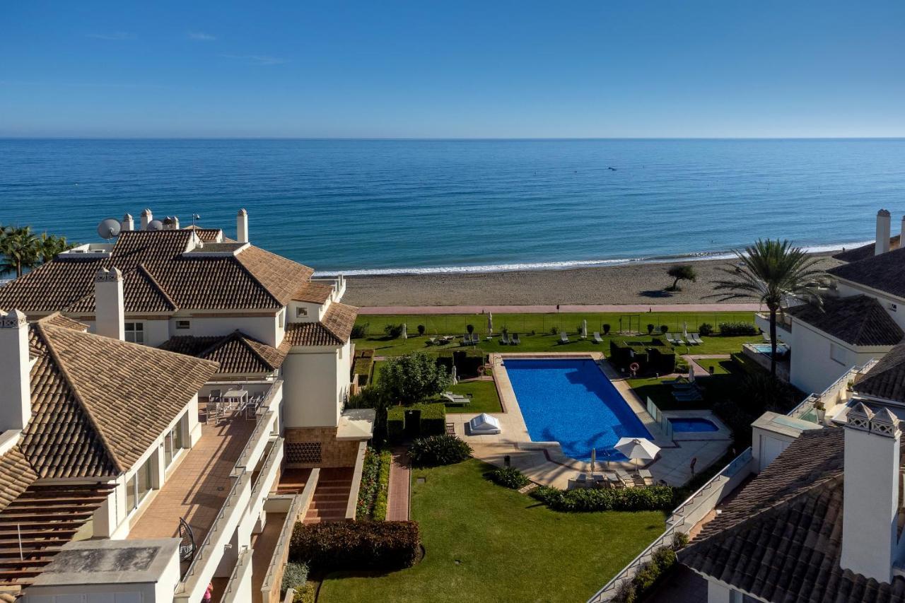 Appt 401-3-Bed-Heaven Beach-Paseo-All Year Heated Pool-Free Bikes Estepona Exterior foto